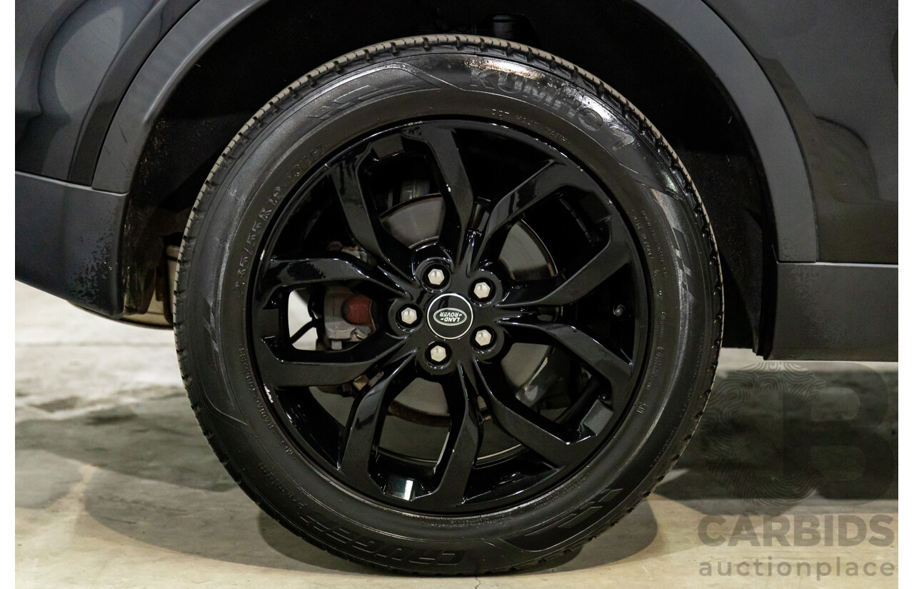 06/2016 Land Rover Discovery Sport TD4 HSE (AWD) LC MY16.5 4d Wagon Santorini Black Metallic Turbo Diesel 2.2L