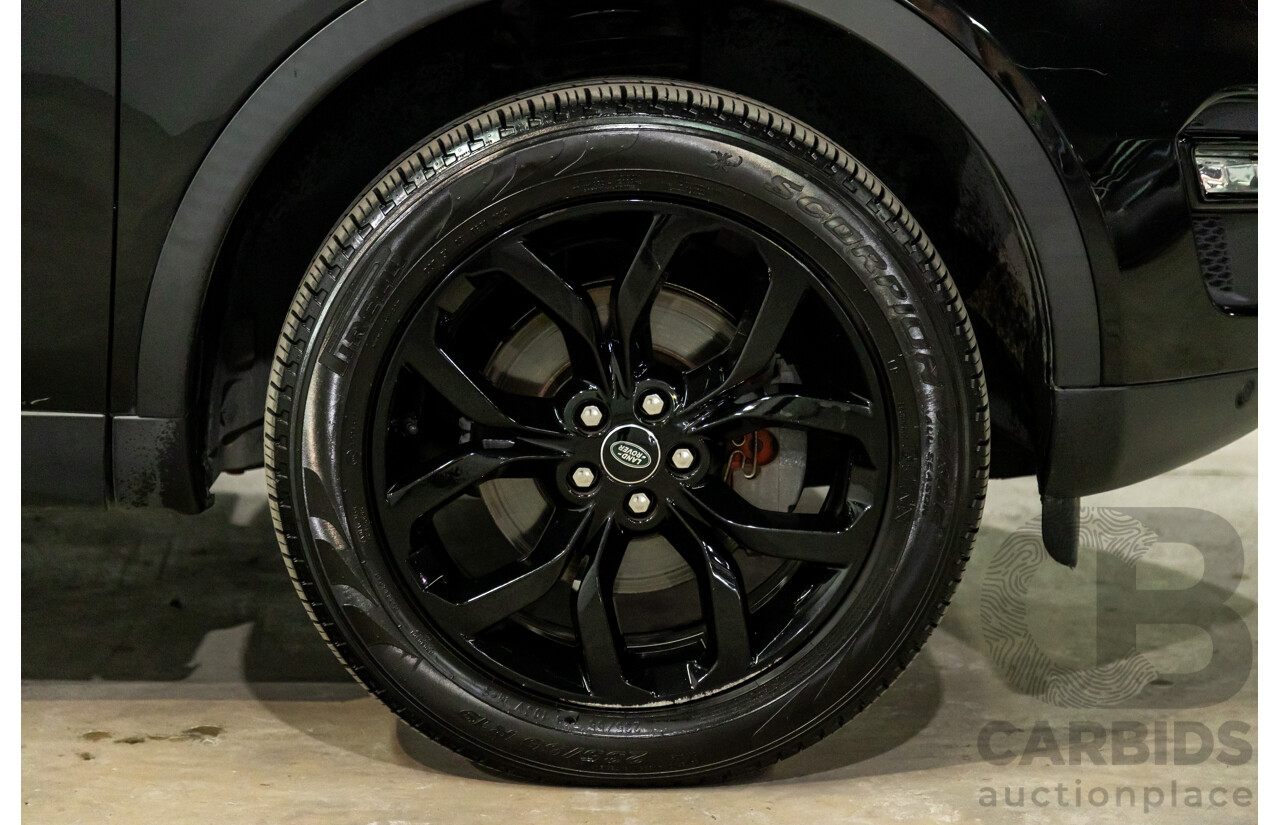 06/2016 Land Rover Discovery Sport TD4 HSE (AWD) LC MY16.5 4d Wagon Santorini Black Metallic Turbo Diesel 2.2L