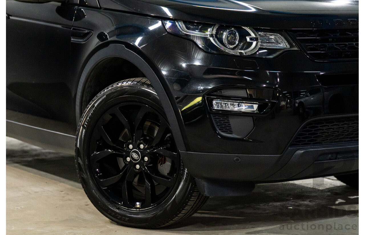 06/2016 Land Rover Discovery Sport TD4 HSE (AWD) LC MY16.5 4d Wagon Santorini Black Metallic Turbo Diesel 2.2L