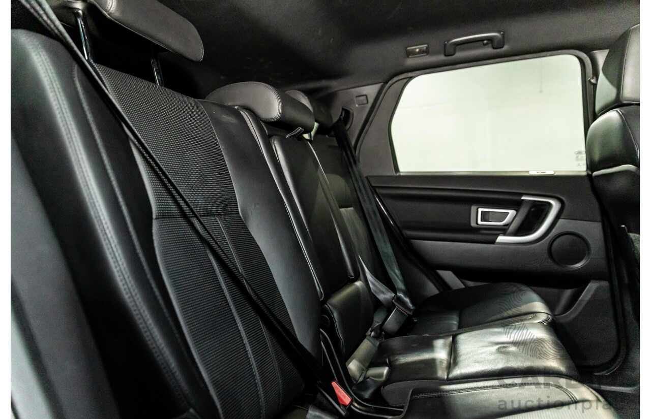 06/2016 Land Rover Discovery Sport TD4 HSE (AWD) LC MY16.5 4d Wagon Santorini Black Metallic Turbo Diesel 2.2L