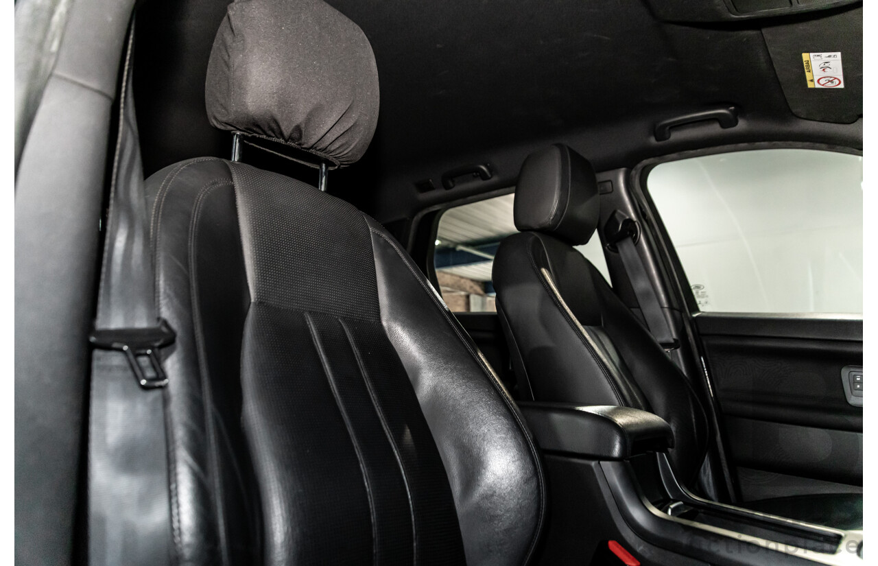 06/2016 Land Rover Discovery Sport TD4 HSE (AWD) LC MY16.5 4d Wagon Santorini Black Metallic Turbo Diesel 2.2L