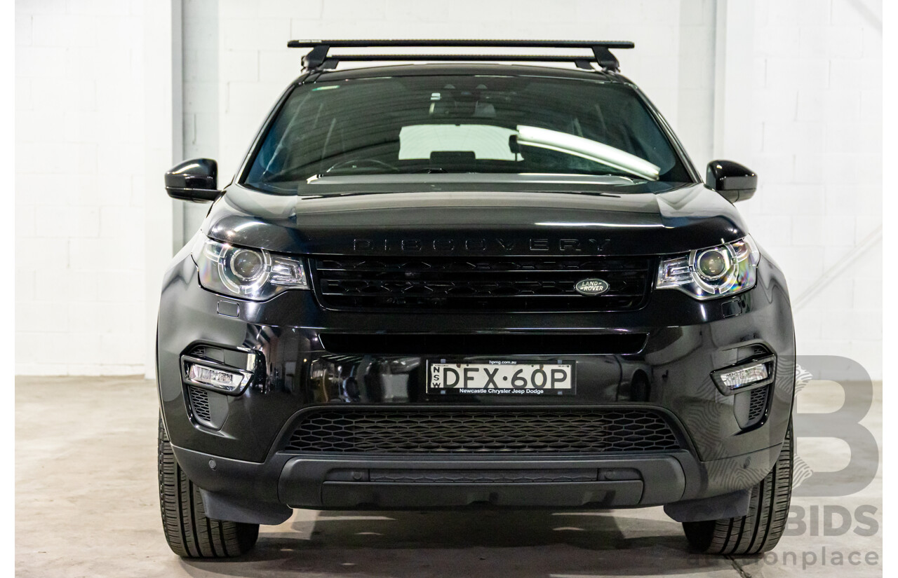 06/2016 Land Rover Discovery Sport TD4 HSE (AWD) LC MY16.5 4d Wagon Santorini Black Metallic Turbo Diesel 2.2L