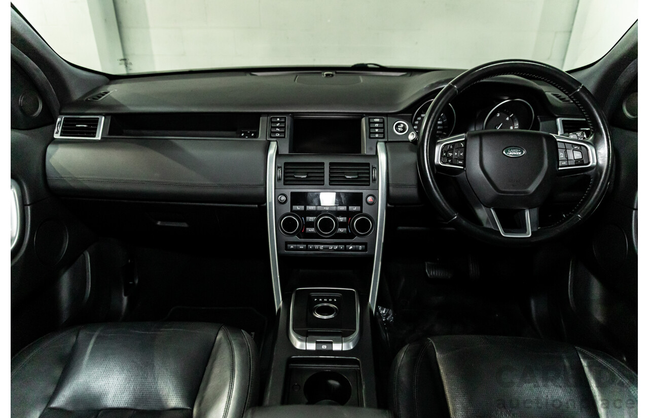 06/2016 Land Rover Discovery Sport TD4 HSE (AWD) LC MY16.5 4d Wagon Santorini Black Metallic Turbo Diesel 2.2L