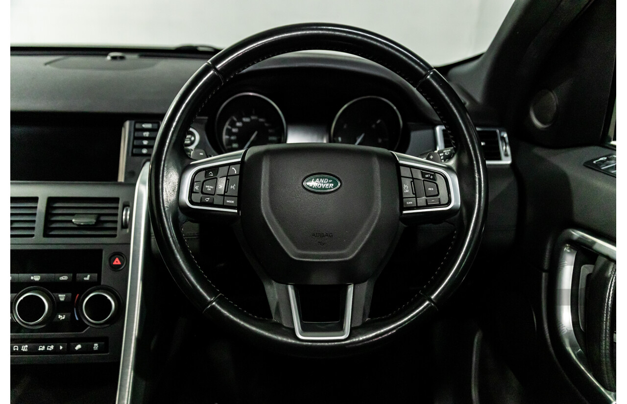 06/2016 Land Rover Discovery Sport TD4 HSE (AWD) LC MY16.5 4d Wagon Santorini Black Metallic Turbo Diesel 2.2L