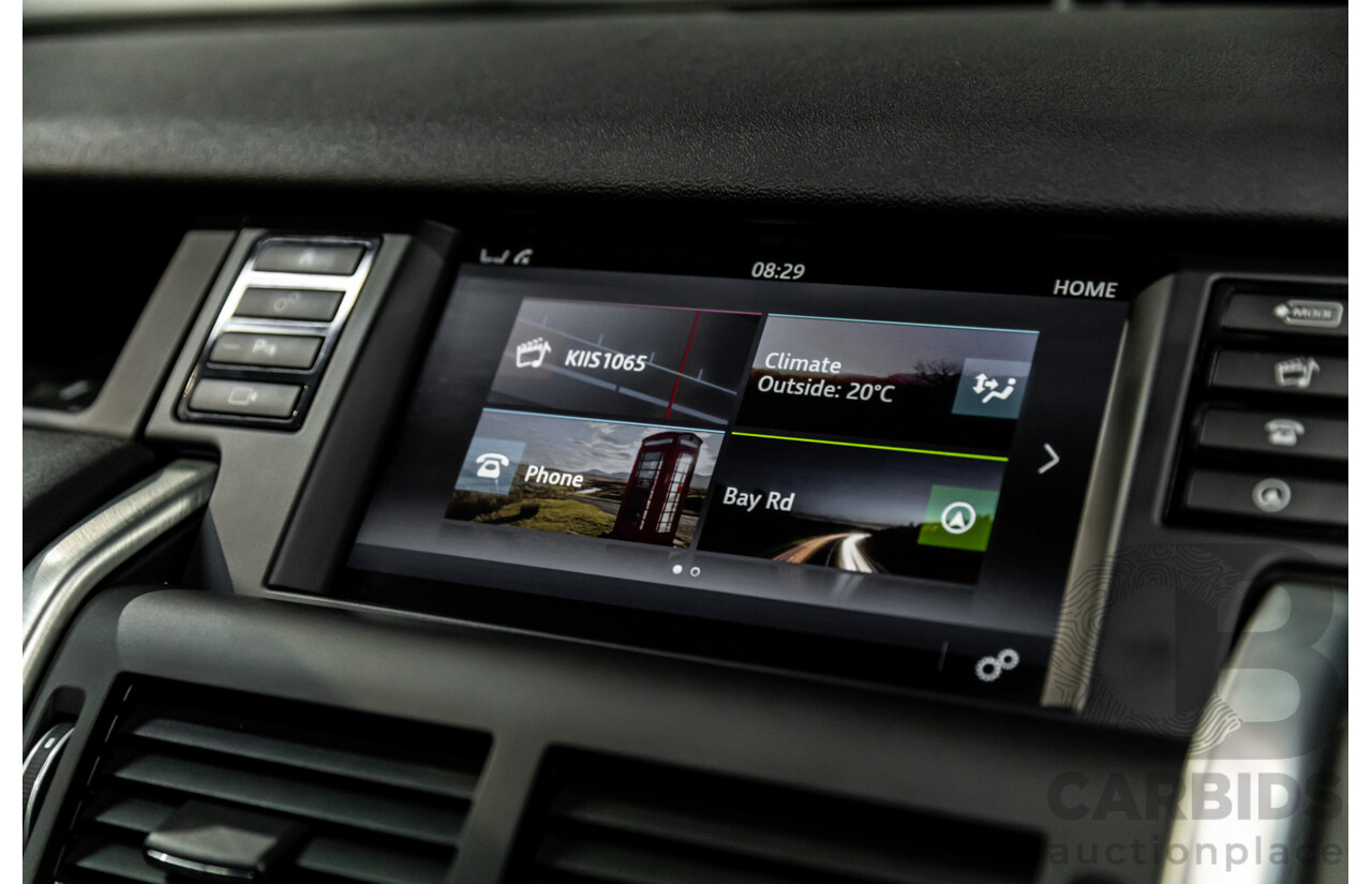 06/2016 Land Rover Discovery Sport TD4 HSE (AWD) LC MY16.5 4d Wagon Santorini Black Metallic Turbo Diesel 2.2L