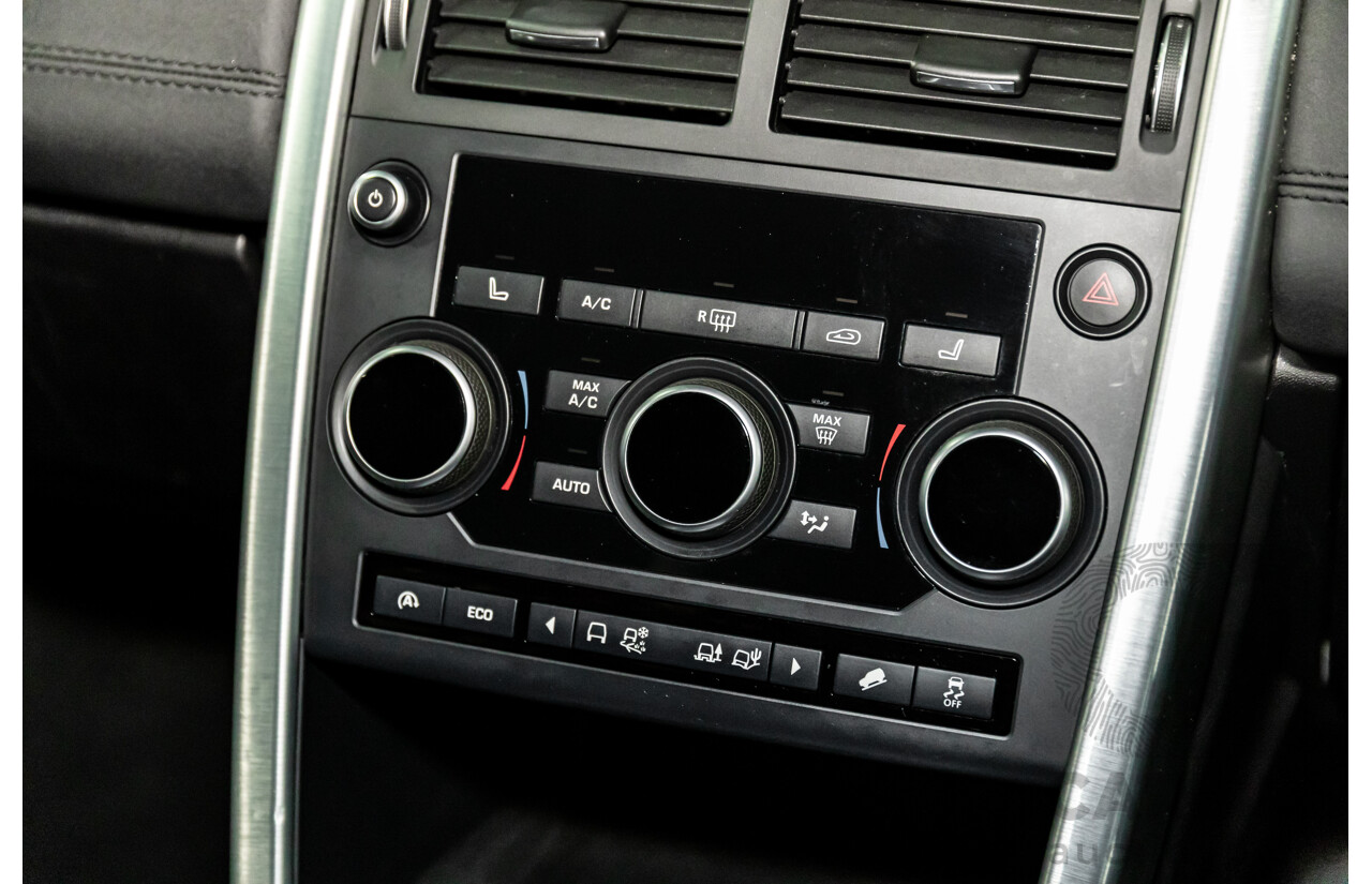 06/2016 Land Rover Discovery Sport TD4 HSE (AWD) LC MY16.5 4d Wagon Santorini Black Metallic Turbo Diesel 2.2L