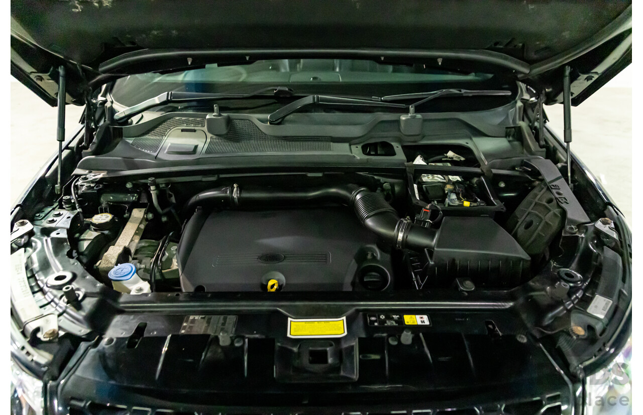 06/2016 Land Rover Discovery Sport TD4 HSE (AWD) LC MY16.5 4d Wagon Santorini Black Metallic Turbo Diesel 2.2L