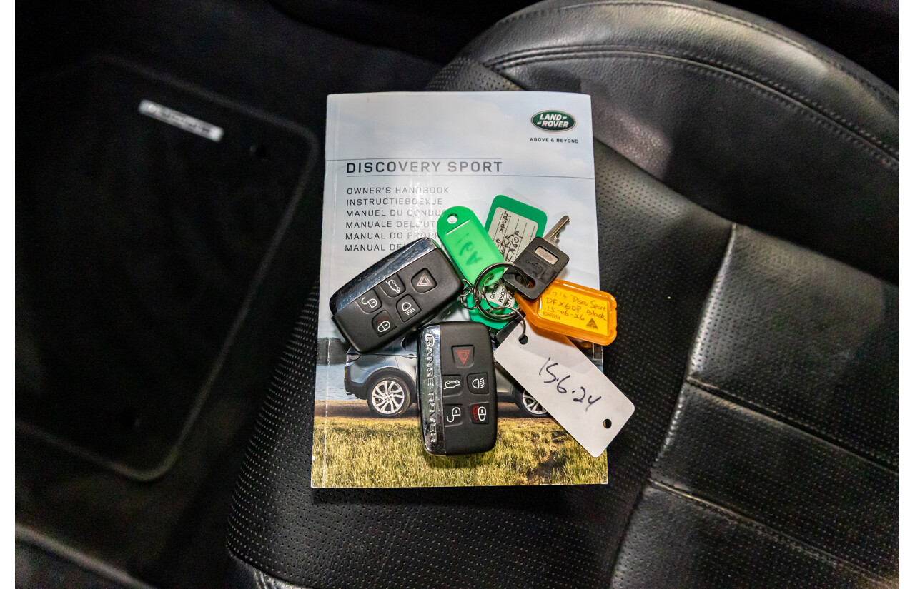 06/2016 Land Rover Discovery Sport TD4 HSE (AWD) LC MY16.5 4d Wagon Santorini Black Metallic Turbo Diesel 2.2L