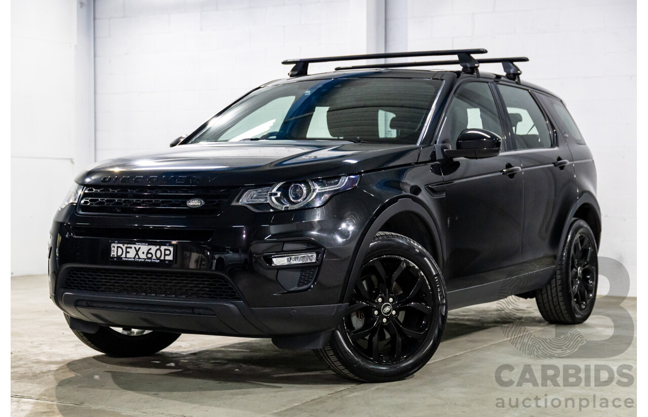 06/2016 Land Rover Discovery Sport TD4 HSE (AWD) LC MY16.5 4d Wagon Santorini Black Metallic Turbo Diesel 2.2L