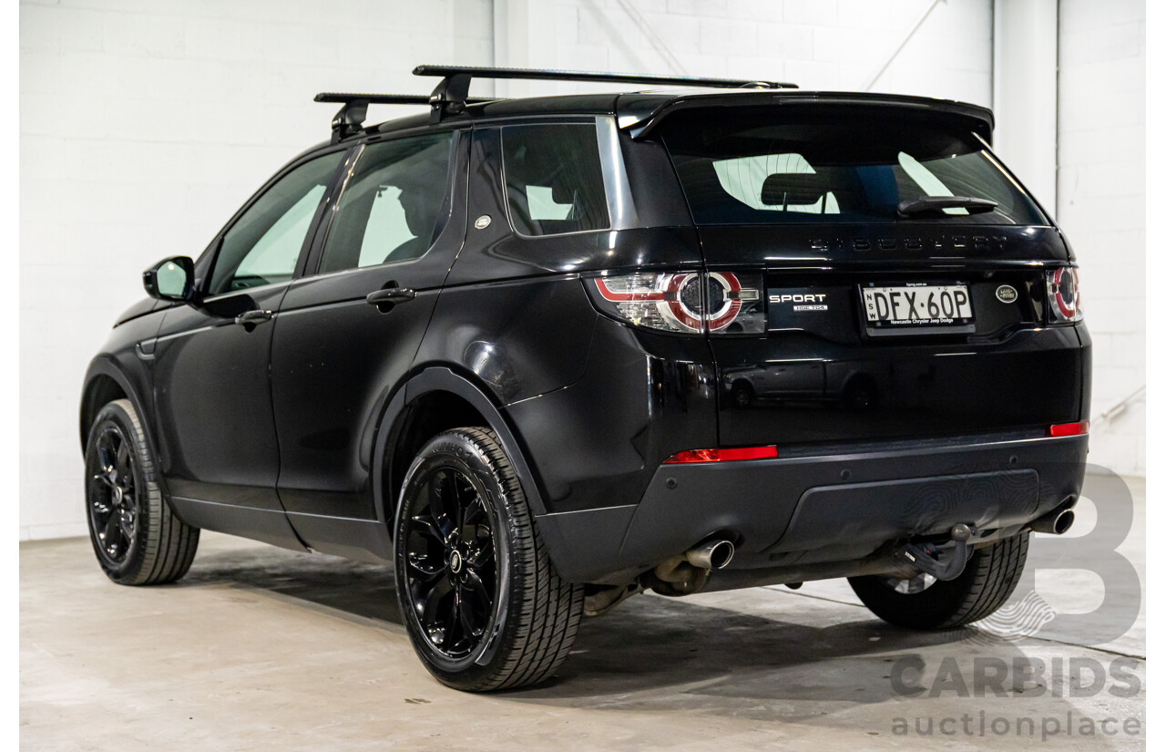 06/2016 Land Rover Discovery Sport TD4 HSE (AWD) LC MY16.5 4d Wagon Santorini Black Metallic Turbo Diesel 2.2L
