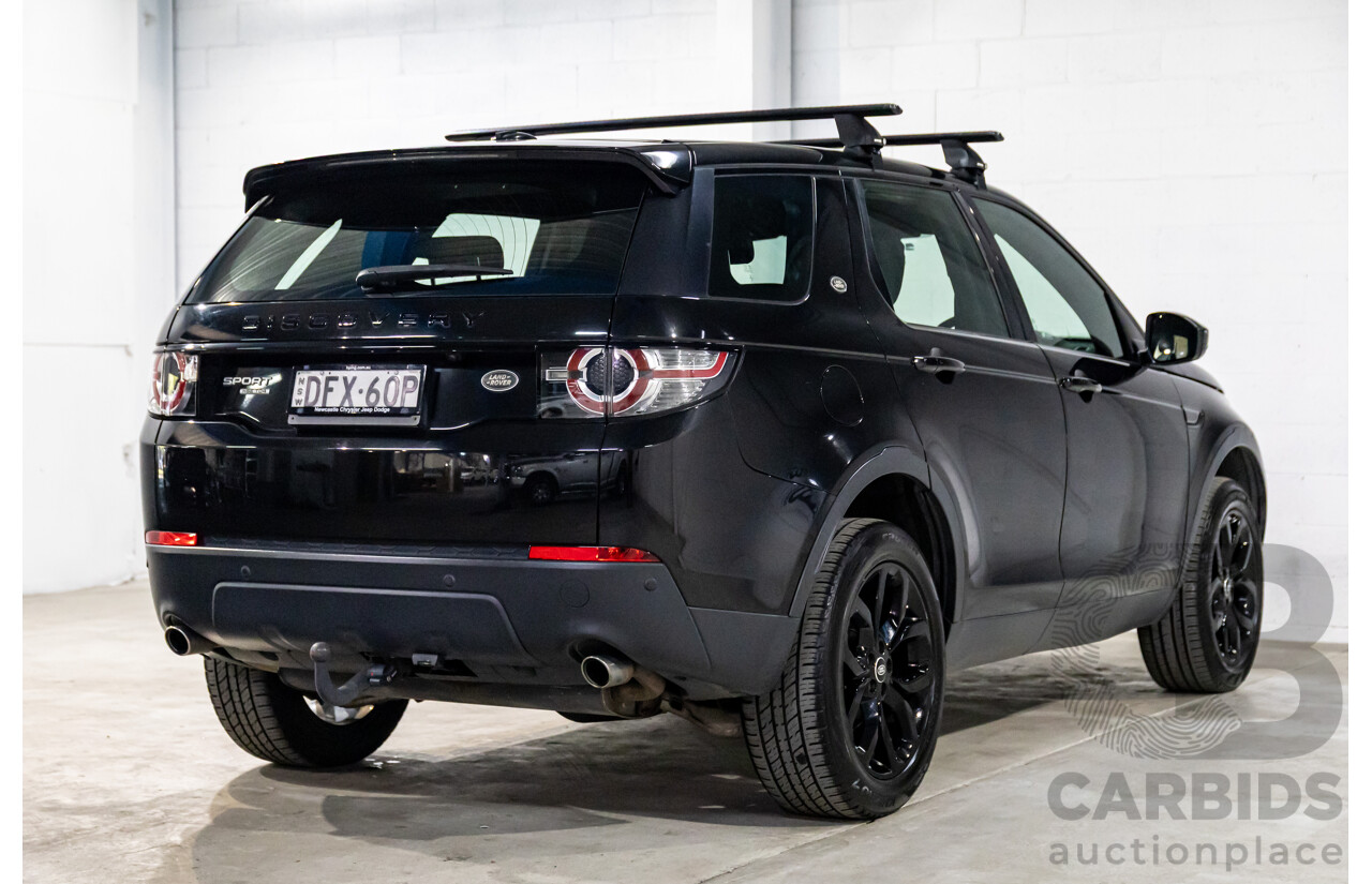 06/2016 Land Rover Discovery Sport TD4 HSE (AWD) LC MY16.5 4d Wagon Santorini Black Metallic Turbo Diesel 2.2L