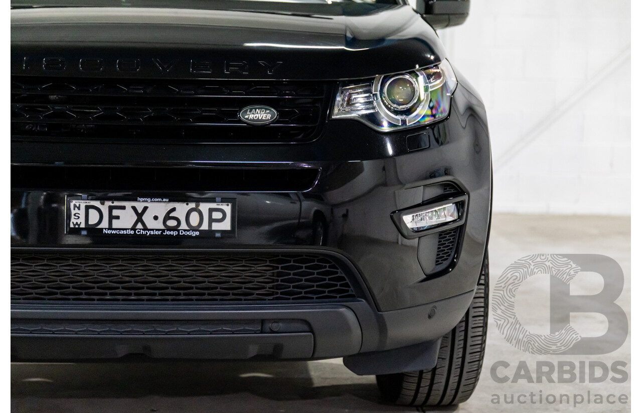 06/2016 Land Rover Discovery Sport TD4 HSE (AWD) LC MY16.5 4d Wagon Santorini Black Metallic Turbo Diesel 2.2L