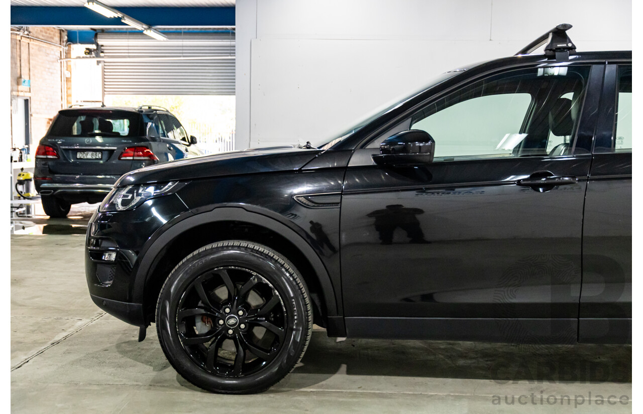 06/2016 Land Rover Discovery Sport TD4 HSE (AWD) LC MY16.5 4d Wagon Santorini Black Metallic Turbo Diesel 2.2L