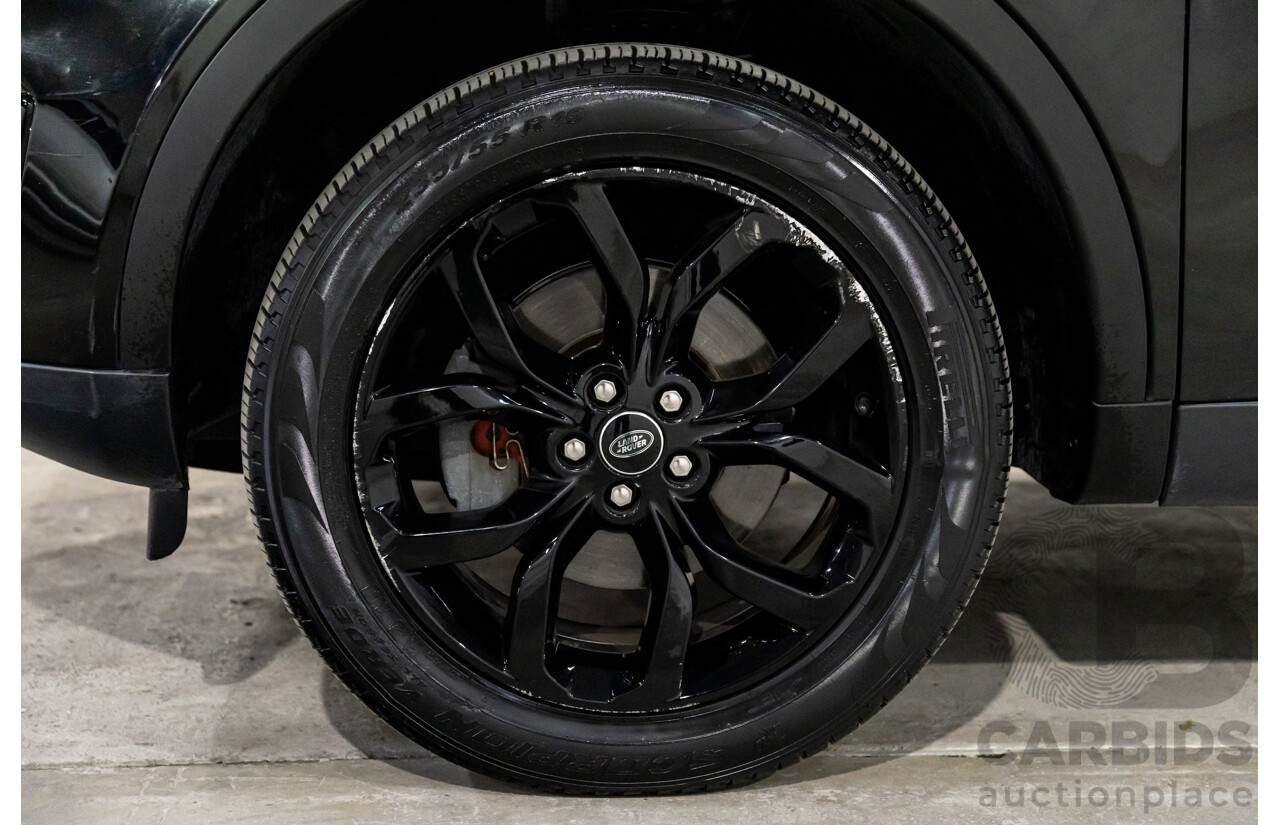 06/2016 Land Rover Discovery Sport TD4 HSE (AWD) LC MY16.5 4d Wagon Santorini Black Metallic Turbo Diesel 2.2L