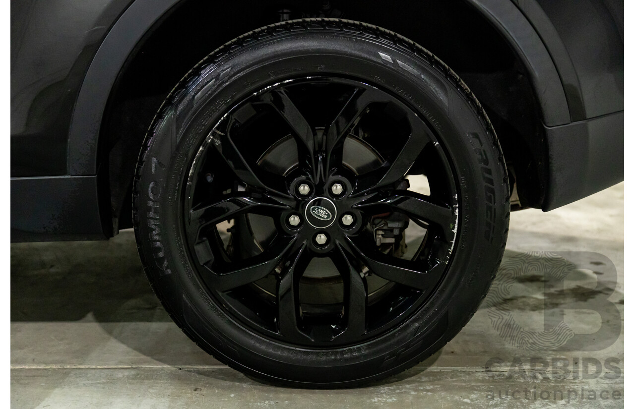 06/2016 Land Rover Discovery Sport TD4 HSE (AWD) LC MY16.5 4d Wagon Santorini Black Metallic Turbo Diesel 2.2L