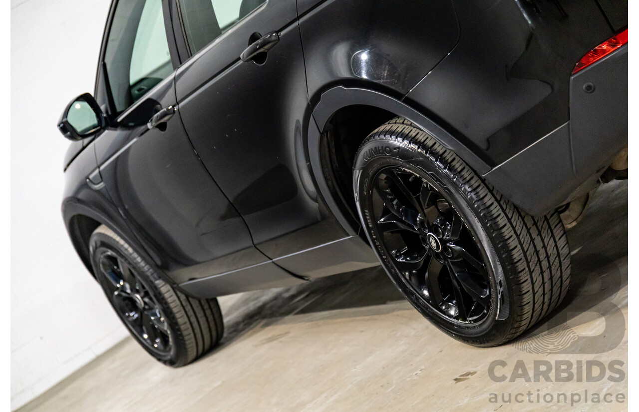 06/2016 Land Rover Discovery Sport TD4 HSE (AWD) LC MY16.5 4d Wagon Santorini Black Metallic Turbo Diesel 2.2L