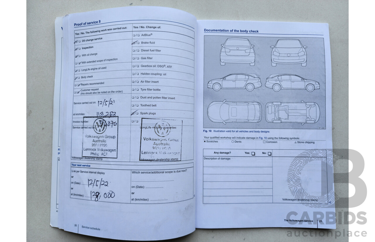 9/2013 Volkswagen Golf 90 TSI Comfortline AU 5d Hatchback White 1.4L