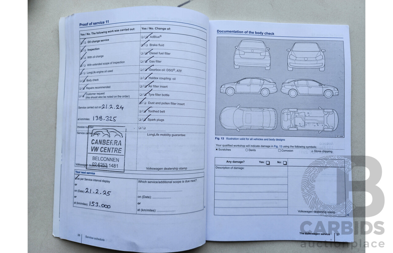 9/2013 Volkswagen Golf 90 TSI Comfortline AU 5d Hatchback White 1.4L