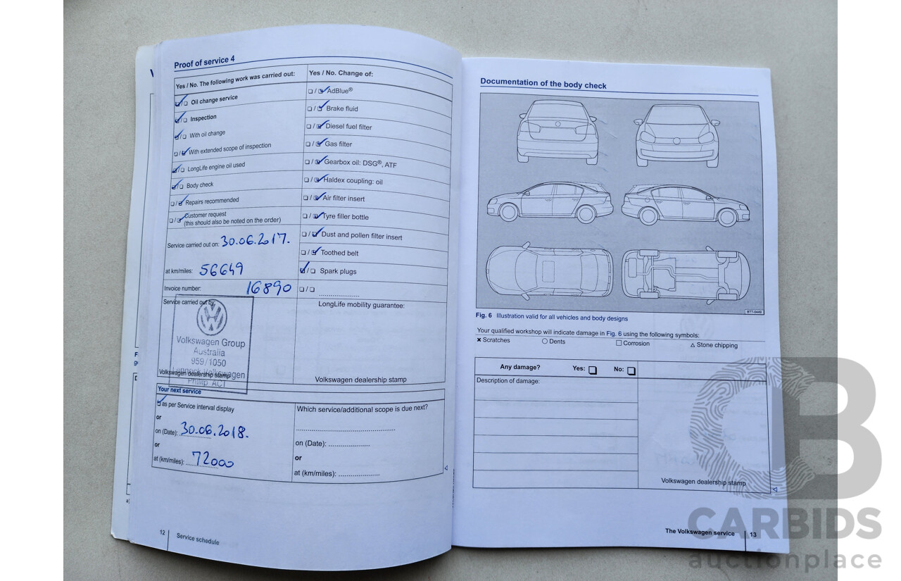 9/2013 Volkswagen Golf 90 TSI Comfortline AU 5d Hatchback White 1.4L