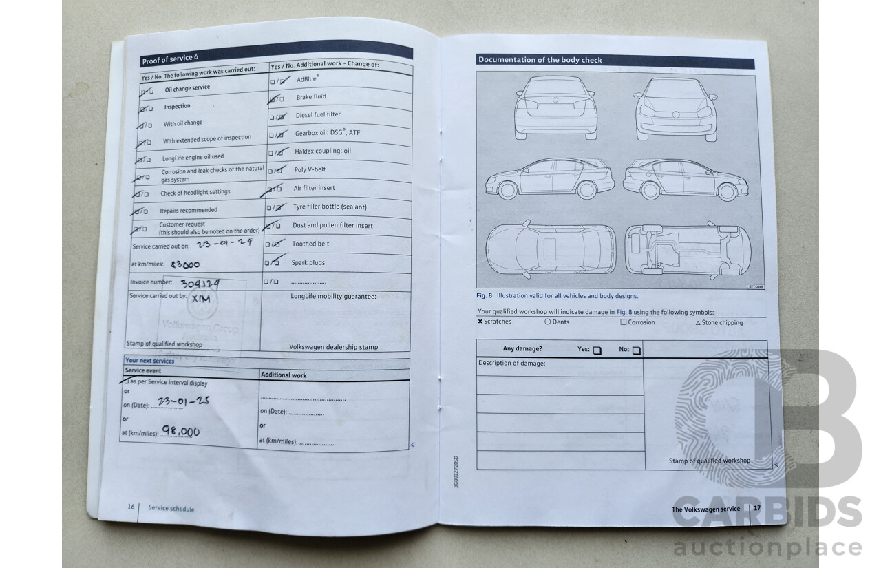 11/2016 Volkswagen Golf 110 TSI Highline AU MY17 5d Hatchback Grey 1.4L