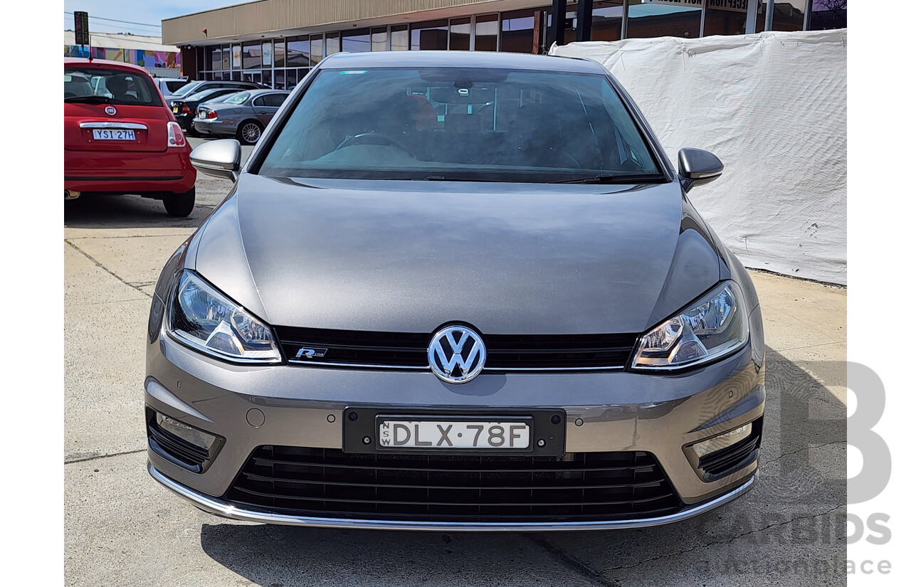 11/2016 Volkswagen Golf 110 TSI Highline AU MY17 5d Hatchback Grey 1.4L