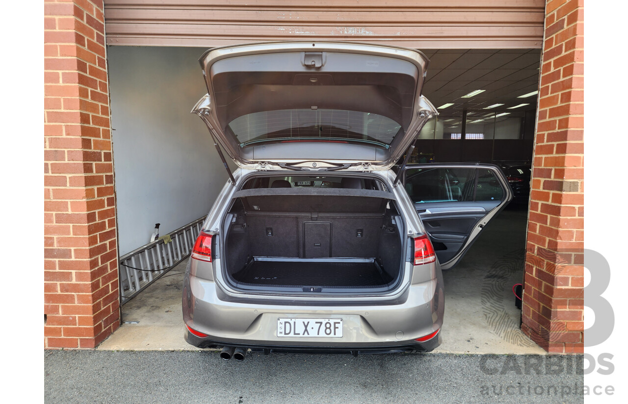 11/2016 Volkswagen Golf 110 TSI Highline AU MY17 5d Hatchback Grey 1.4L
