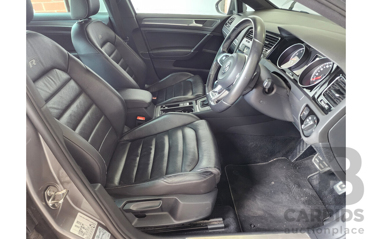 11/2016 Volkswagen Golf 110 TSI Highline AU MY17 5d Hatchback Grey 1.4L