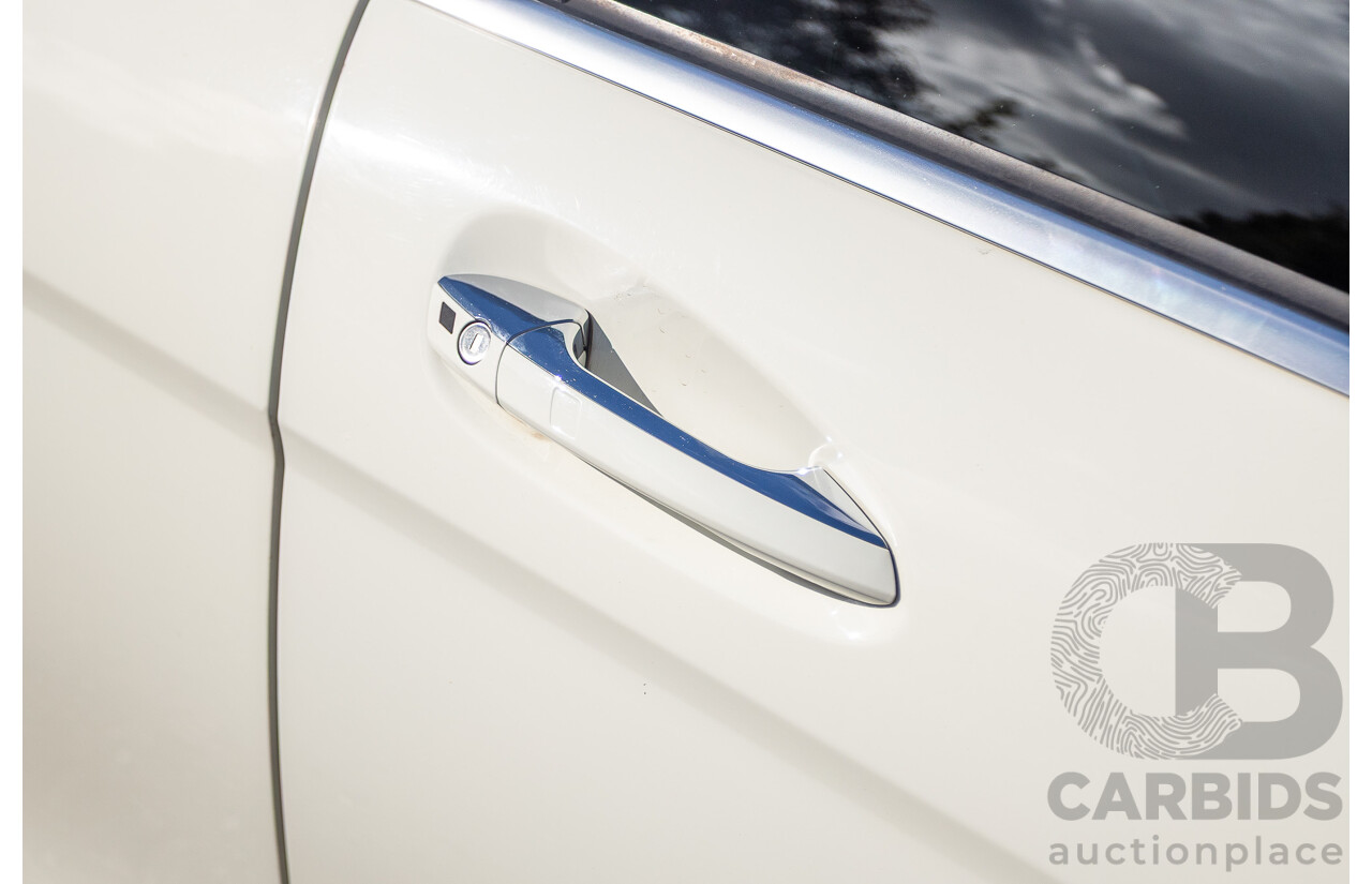 11/2011 Mercedes Benz C63 AMG Performance Package Plus W204 MY11 4d Sedan Calcite White V8 6.3L