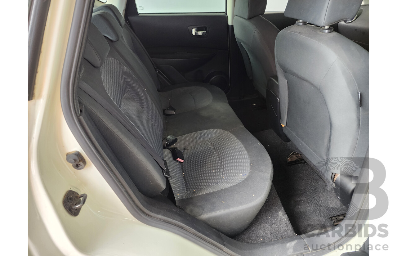 3/2009 Nissan Dualis ST (4x4) J10 4d Wagon Arctic White 2.0L