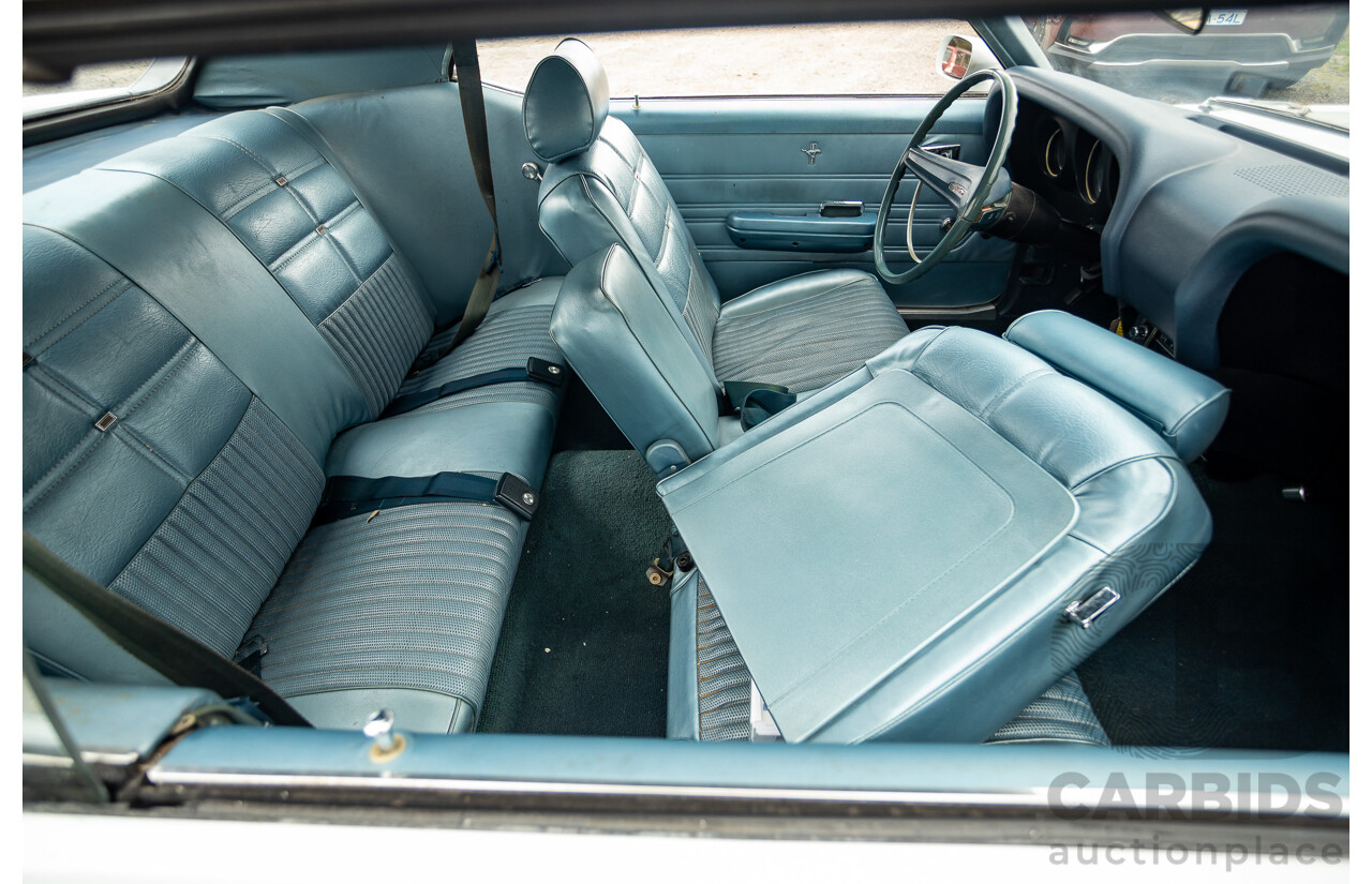 04/1969 Ford Mustang Hardtop F-Code 2d Coupe Pastel Grey 302ci 2v V8 4.9L