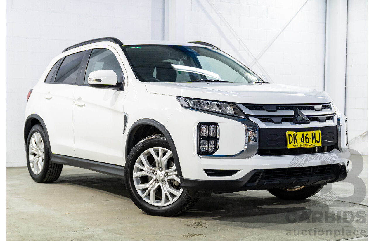 01/2022 Mitsubishi ASX ES Plus (FWD) XD MY22 4d Wagon Wicked White 2.0L