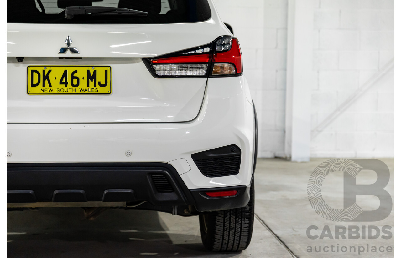 01/2022 Mitsubishi ASX ES Plus (FWD) XD MY22 4d Wagon Wicked White 2.0L