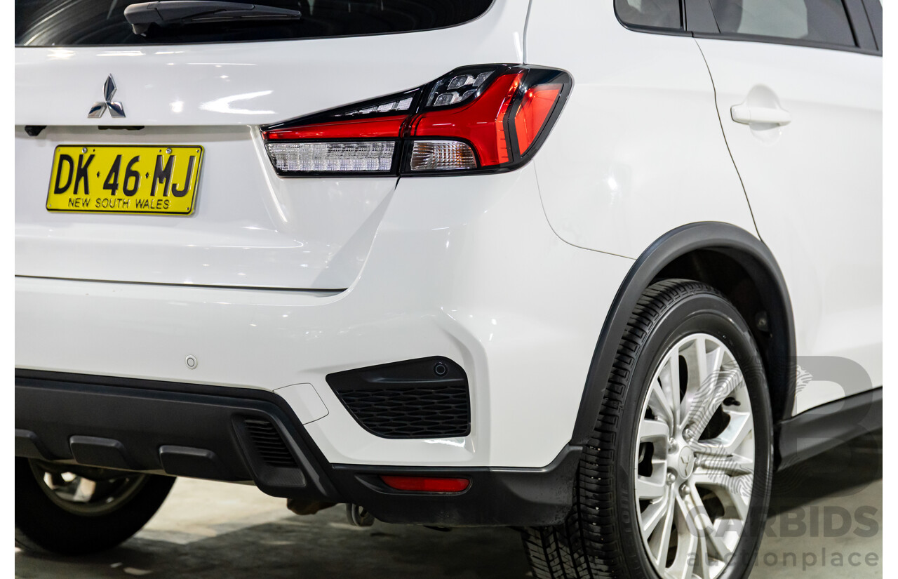 01/2022 Mitsubishi ASX ES Plus (FWD) XD MY22 4d Wagon Wicked White 2.0L