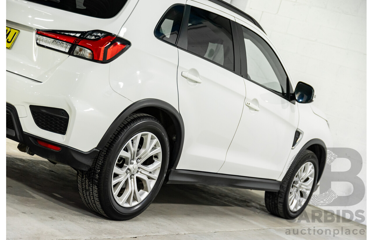 01/2022 Mitsubishi ASX ES Plus (FWD) XD MY22 4d Wagon Wicked White 2.0L