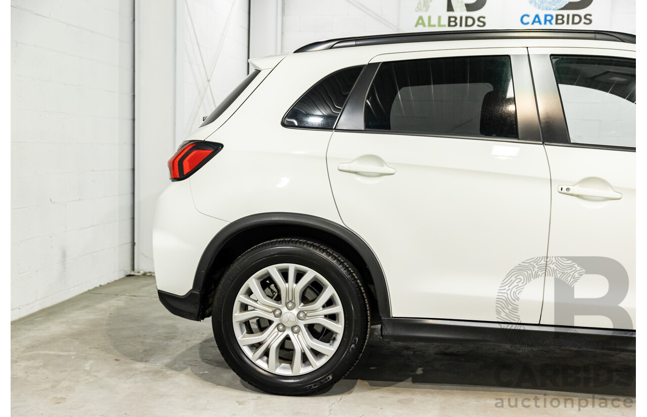 01/2022 Mitsubishi ASX ES Plus (FWD) XD MY22 4d Wagon Wicked White 2.0L