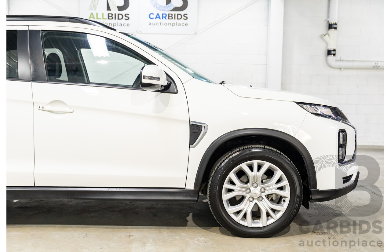 01/2022 Mitsubishi ASX ES Plus (FWD) XD MY22 4d Wagon Wicked White 2.0L