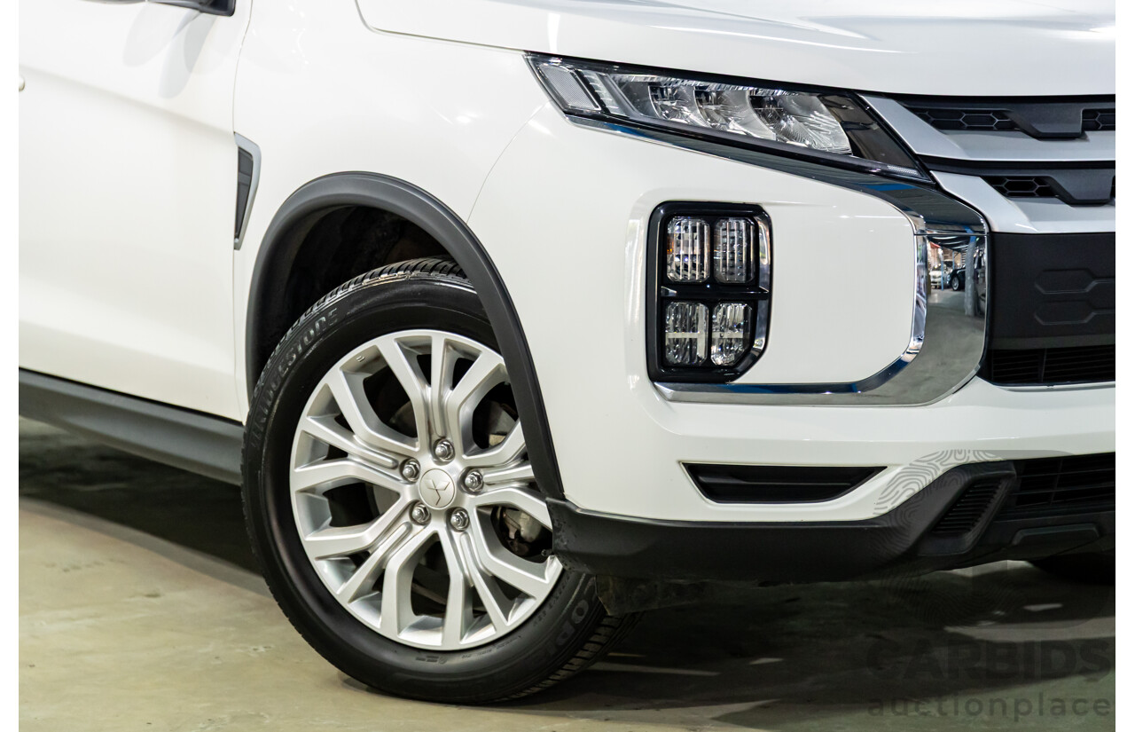 01/2022 Mitsubishi ASX ES Plus (FWD) XD MY22 4d Wagon Wicked White 2.0L
