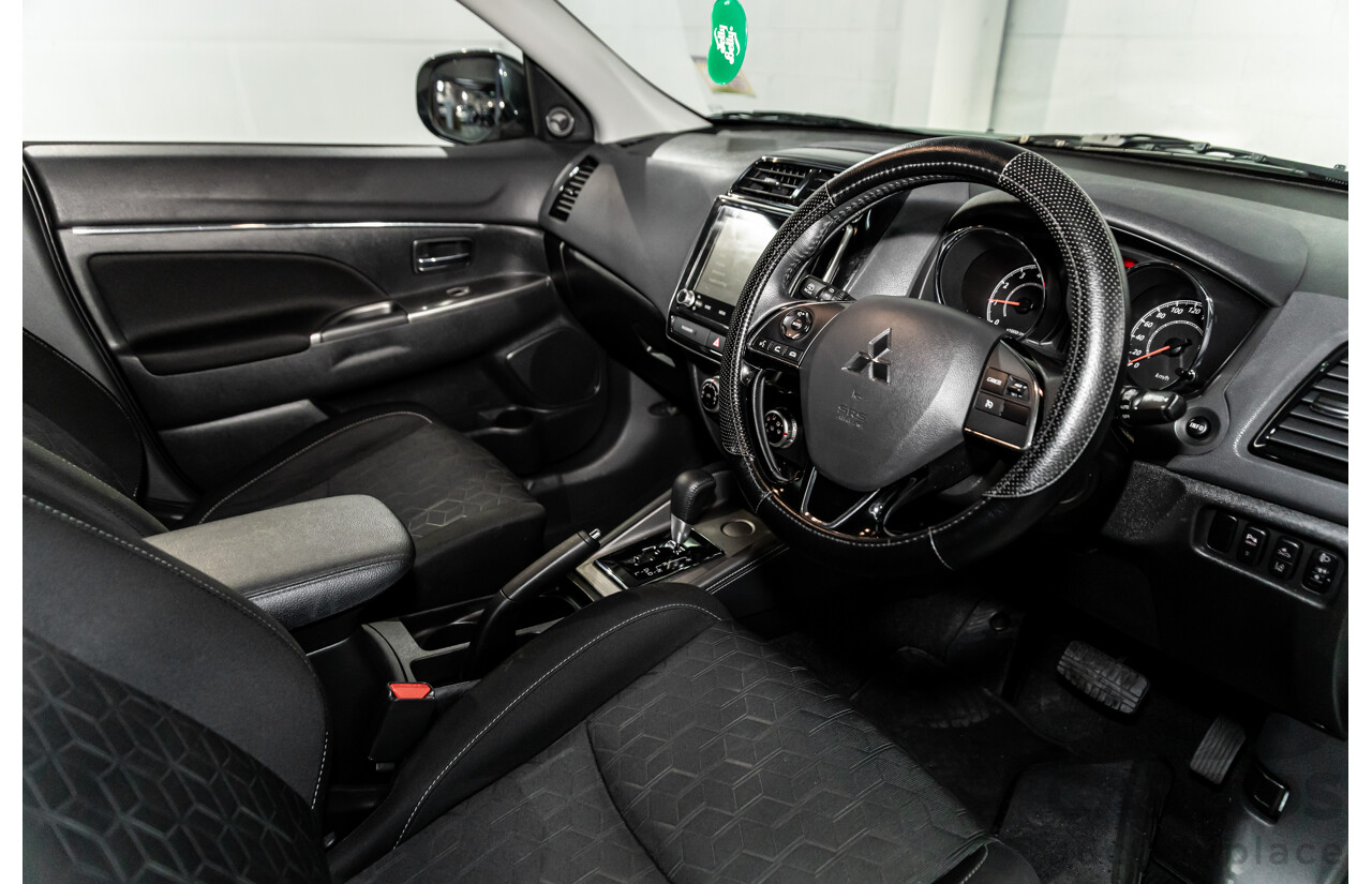 01/2022 Mitsubishi ASX ES Plus (FWD) XD MY22 4d Wagon Wicked White 2.0L