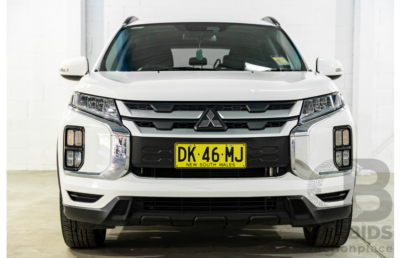 01/2022 Mitsubishi ASX ES Plus (FWD) XD MY22 4d Wagon Wicked White 2.0L