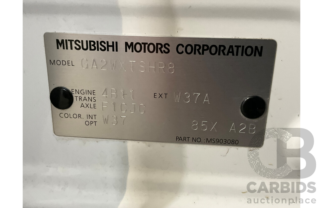 01/2022 Mitsubishi ASX ES Plus (FWD) XD MY22 4d Wagon Wicked White 2.0L