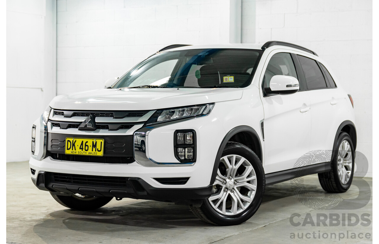 01/2022 Mitsubishi ASX ES Plus (FWD) XD MY22 4d Wagon Wicked White 2.0L