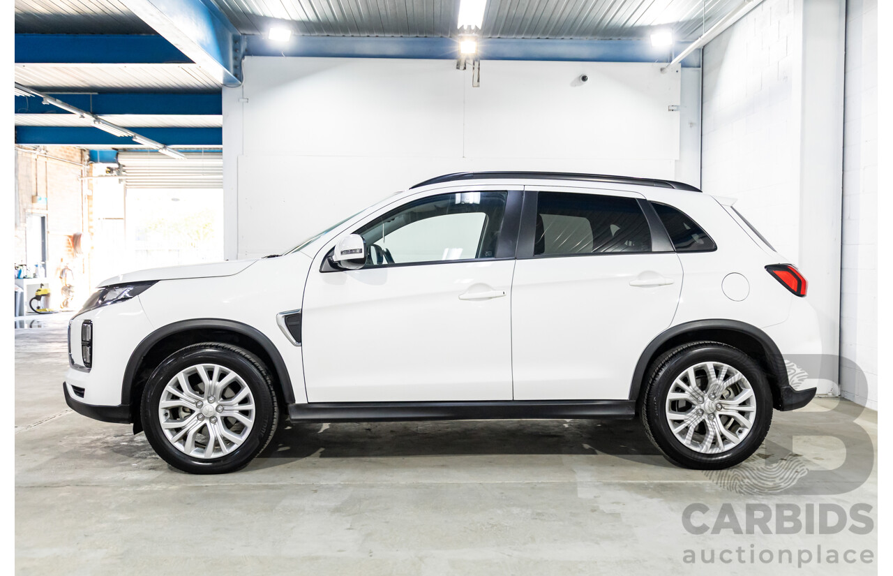 01/2022 Mitsubishi ASX ES Plus (FWD) XD MY22 4d Wagon Wicked White 2.0L