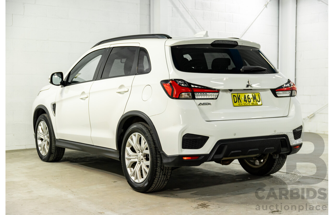 01/2022 Mitsubishi ASX ES Plus (FWD) XD MY22 4d Wagon Wicked White 2.0L