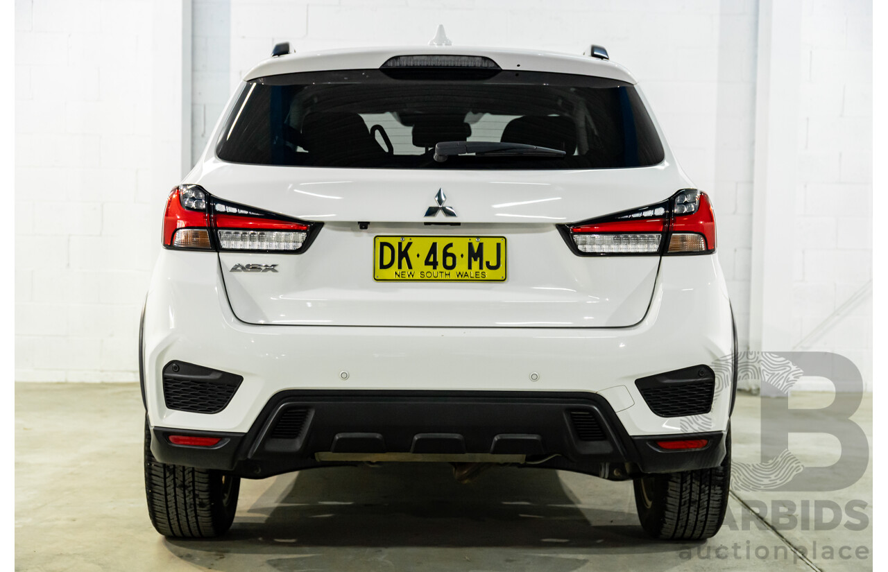 01/2022 Mitsubishi ASX ES Plus (FWD) XD MY22 4d Wagon Wicked White 2.0L