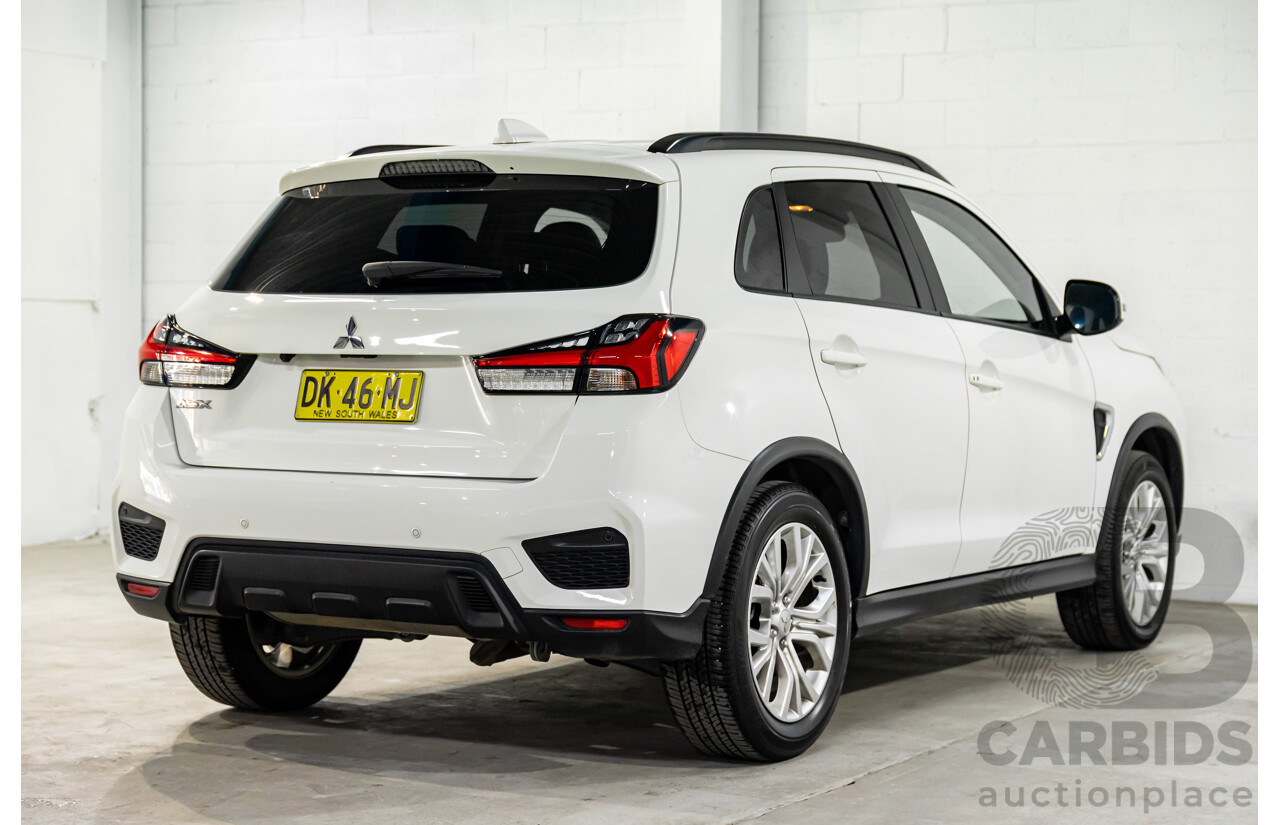 01/2022 Mitsubishi ASX ES Plus (FWD) XD MY22 4d Wagon Wicked White 2.0L