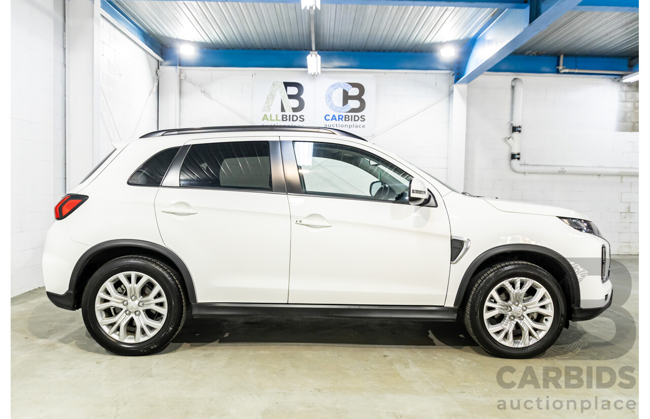 01/2022 Mitsubishi ASX ES Plus (FWD) XD MY22 4d Wagon Wicked White 2.0L