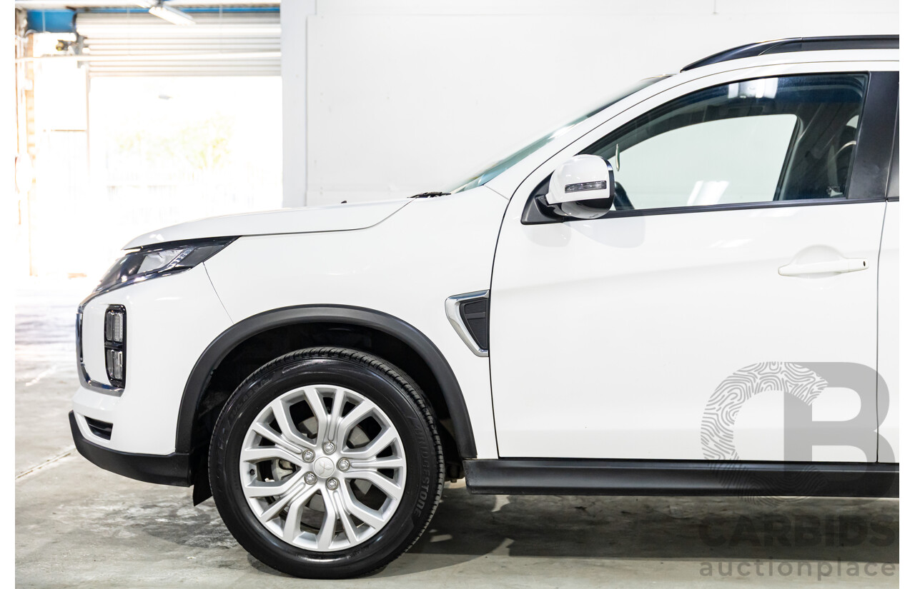 01/2022 Mitsubishi ASX ES Plus (FWD) XD MY22 4d Wagon Wicked White 2.0L