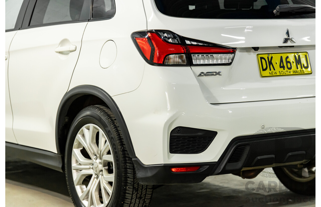 01/2022 Mitsubishi ASX ES Plus (FWD) XD MY22 4d Wagon Wicked White 2.0L