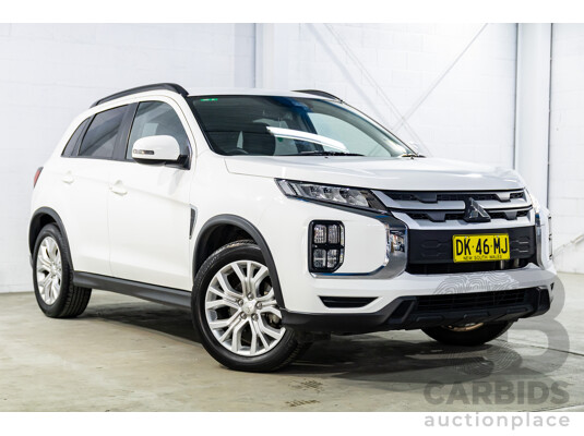 01/2022 Mitsubishi ASX ES Plus (FWD) XD MY22 4d Wagon Wicked White 2.0L