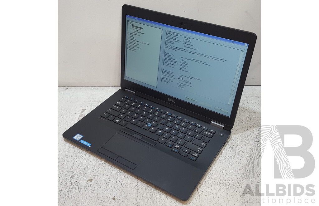 Dell Latitude E7470 Intel Core i5 (6200U) 2.30GHz-2.80GHz 2-Core CPU 14-Inch FHD Laptop